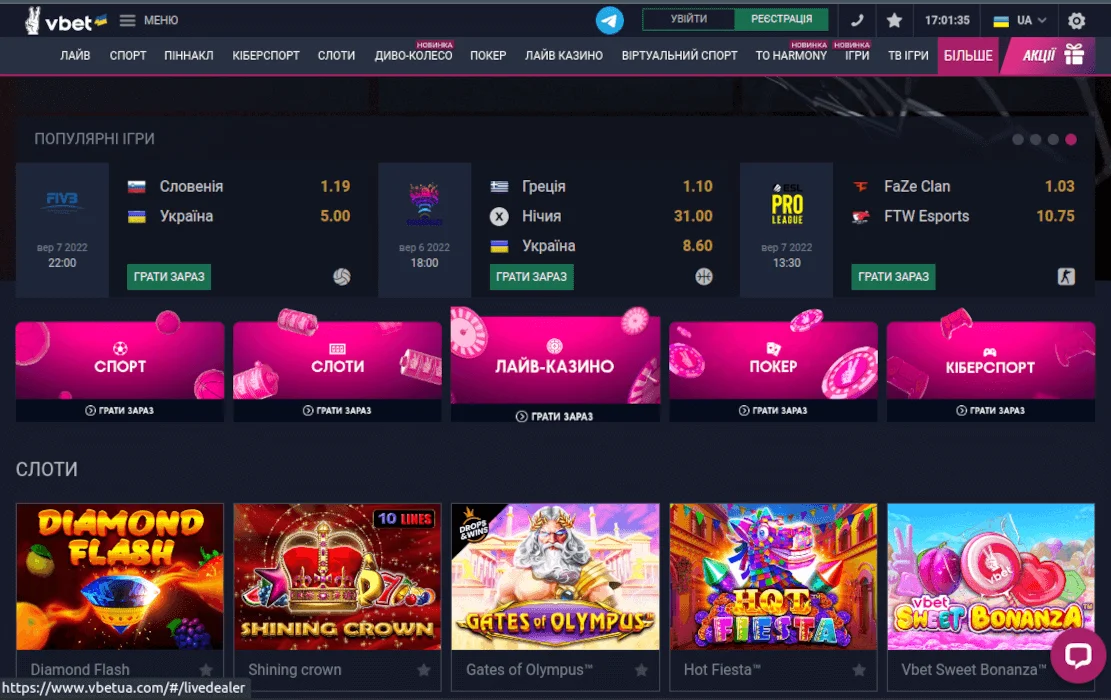 vbet online casino